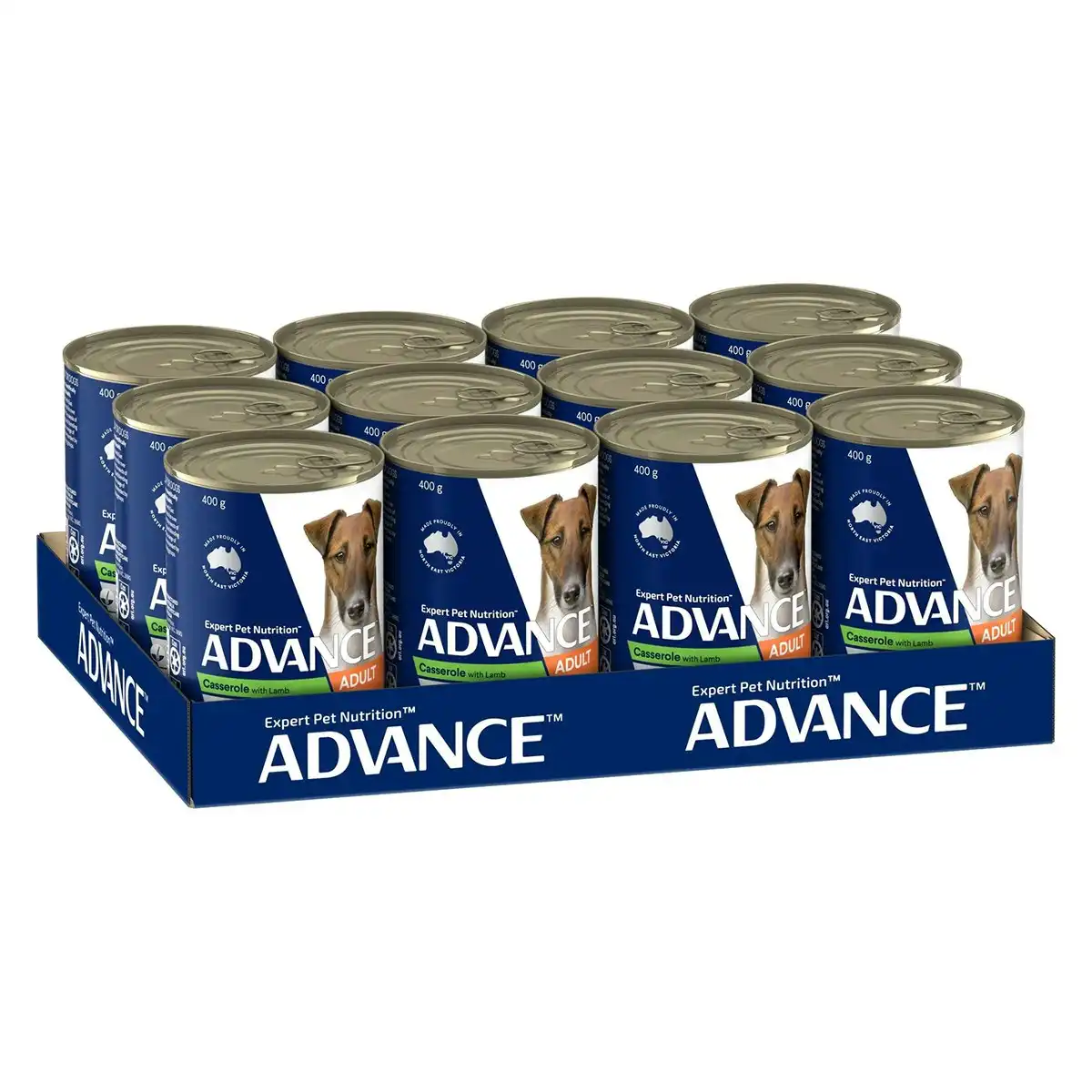 ADVANCE Adult All Breed Chicken Casserole Wet Dog Food (400G*12) 1 Pack
