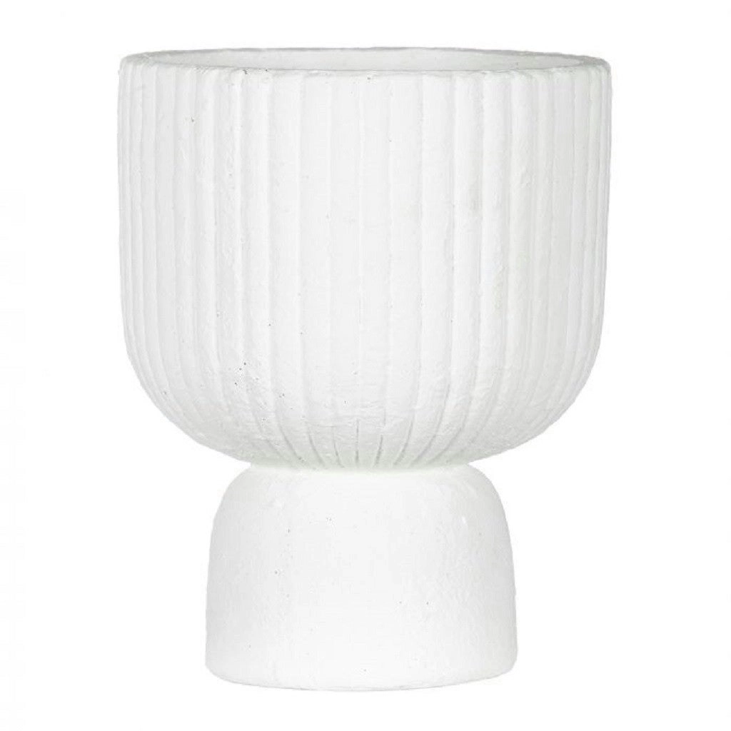 Rogue Zaria Pot 18x18x22cm White