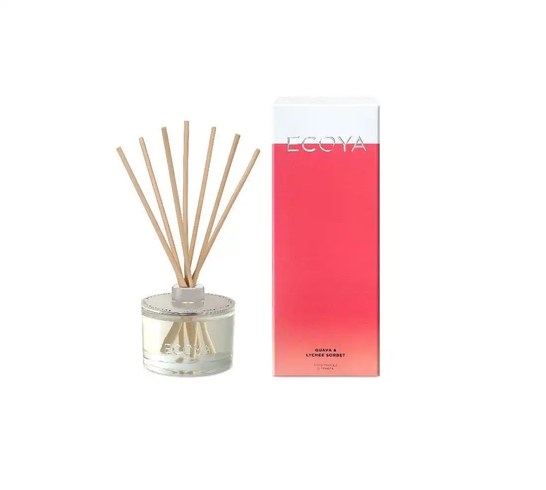 Ecoya Reed Diffuser 200ml - Guava & Lychee