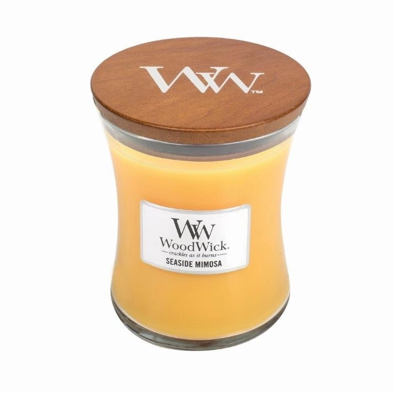 WoodWick Candle Medium 275g - Seaside Mimosa