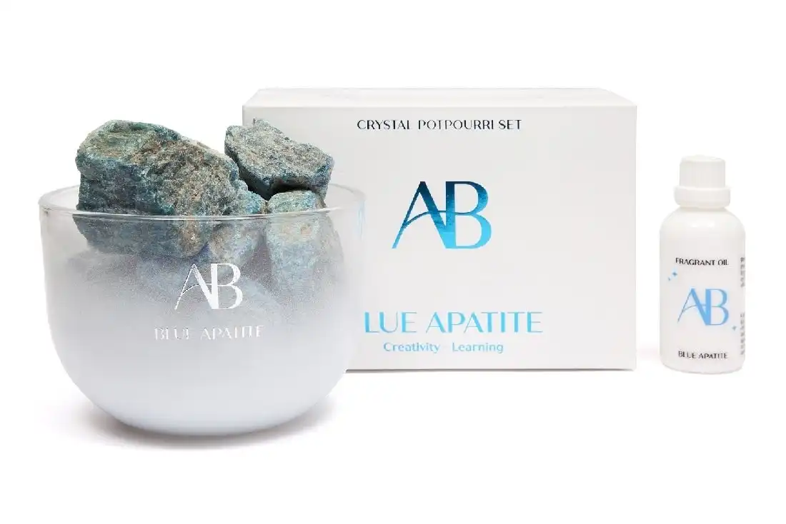 Aromabotanical Crystal Pot Pourri - Blue Apatite