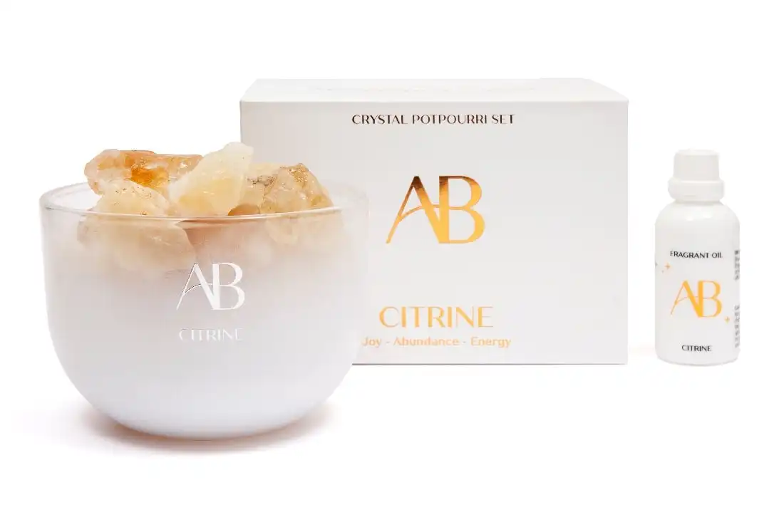 Aromabotanical Crystal Pot Pourri - Citrine