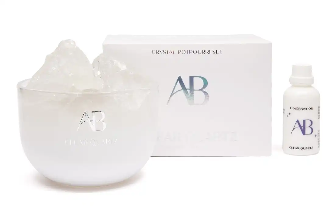 Aromabotanical Crystal Pot Pourri - Clear Quartz