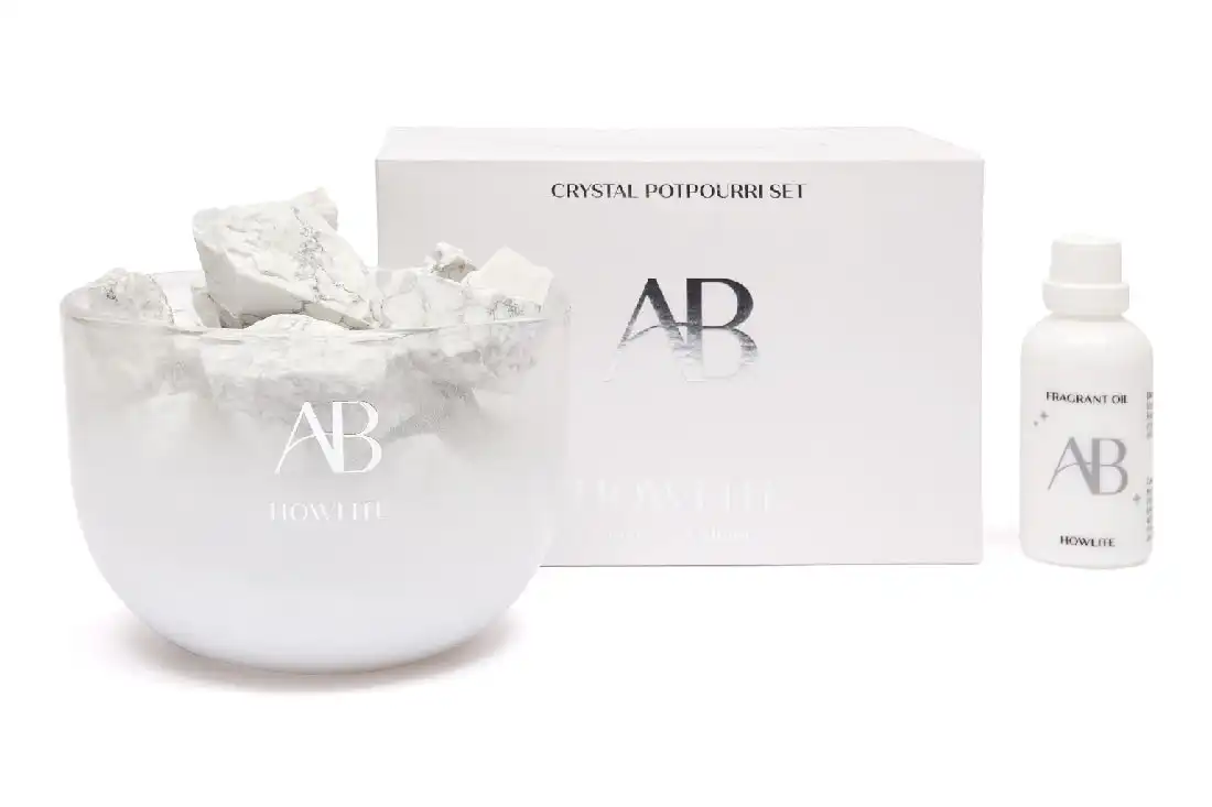 Aromabotanical Crystal Pot Pourri - Howlite