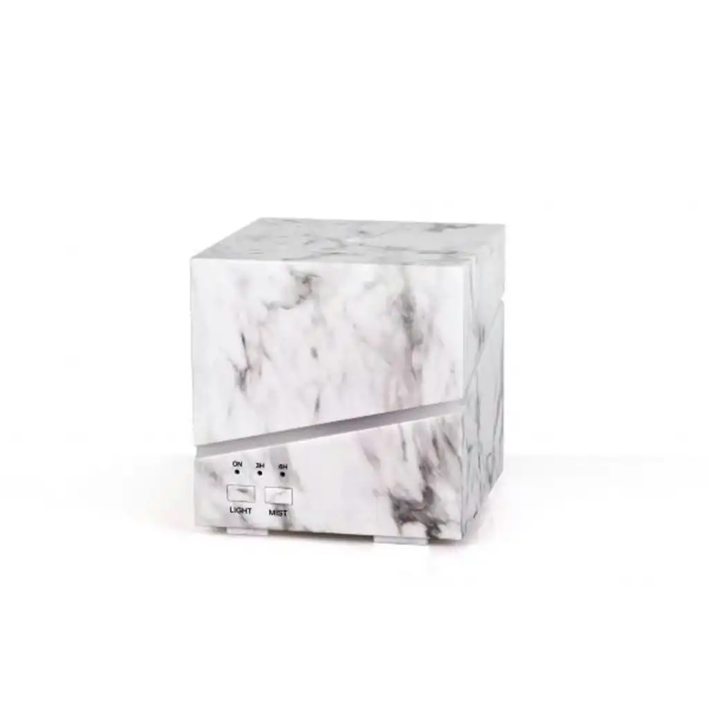 Tilley Aroma Natural Ultrasonic Diffuser - Cube Marble Effect