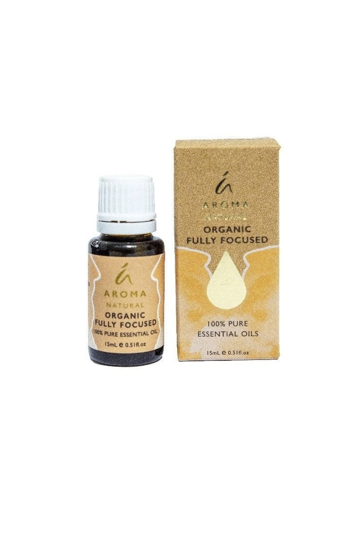 Tilley Aroma Natural - Organic Essential Oil - Fully Focused