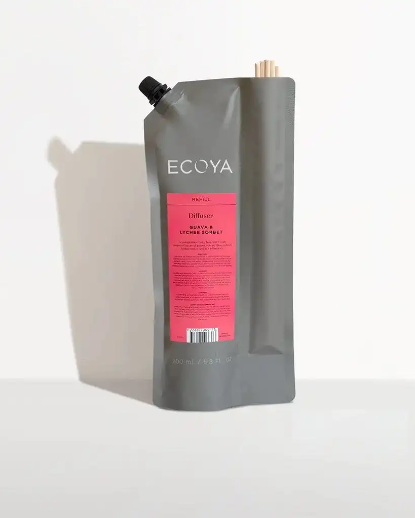 Ecoya Diffuser Refill 200ml - Guava & Lychee Sorbet