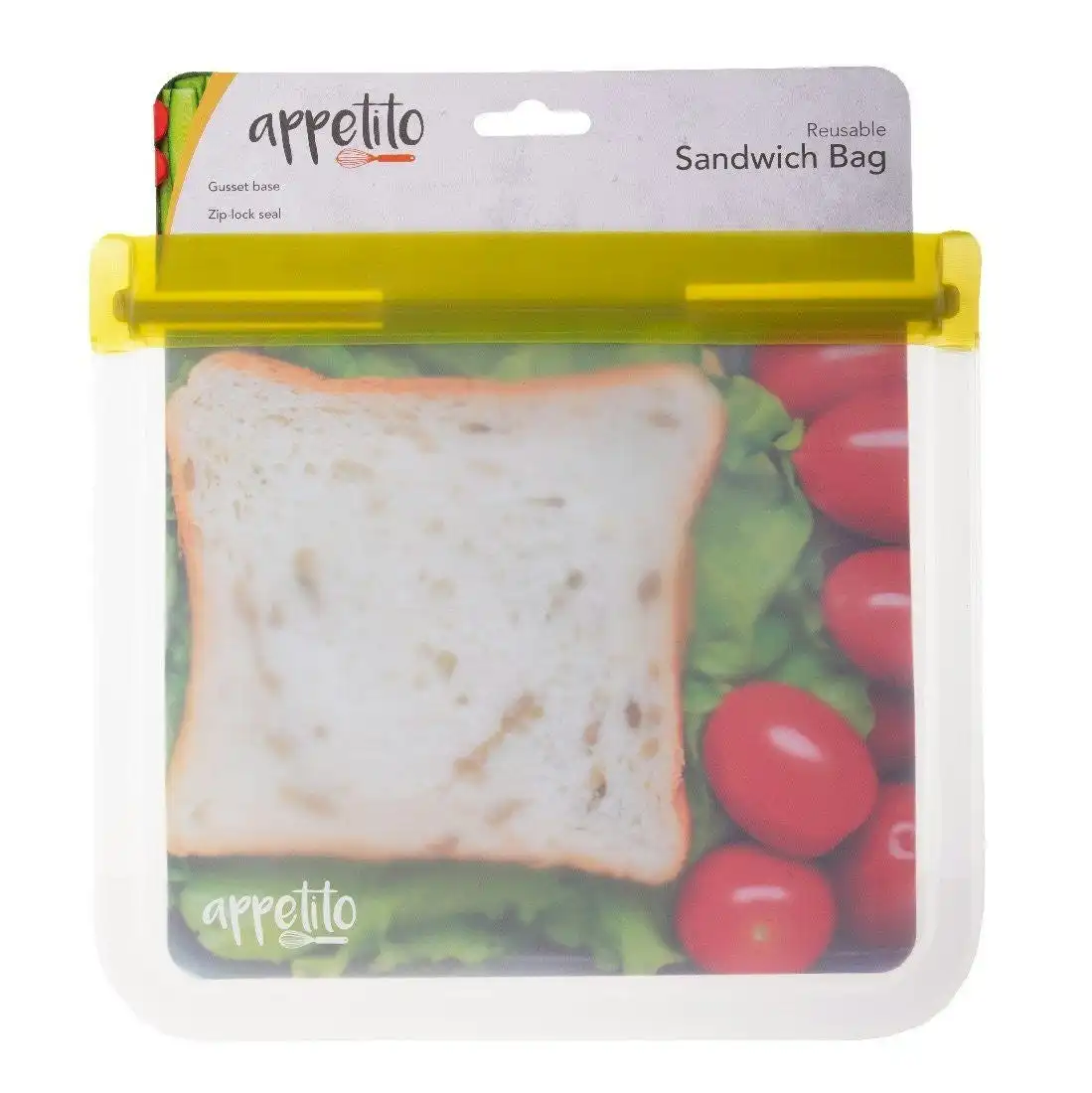 Appetito Reusable Mini Snack Bag 21.5x19.5