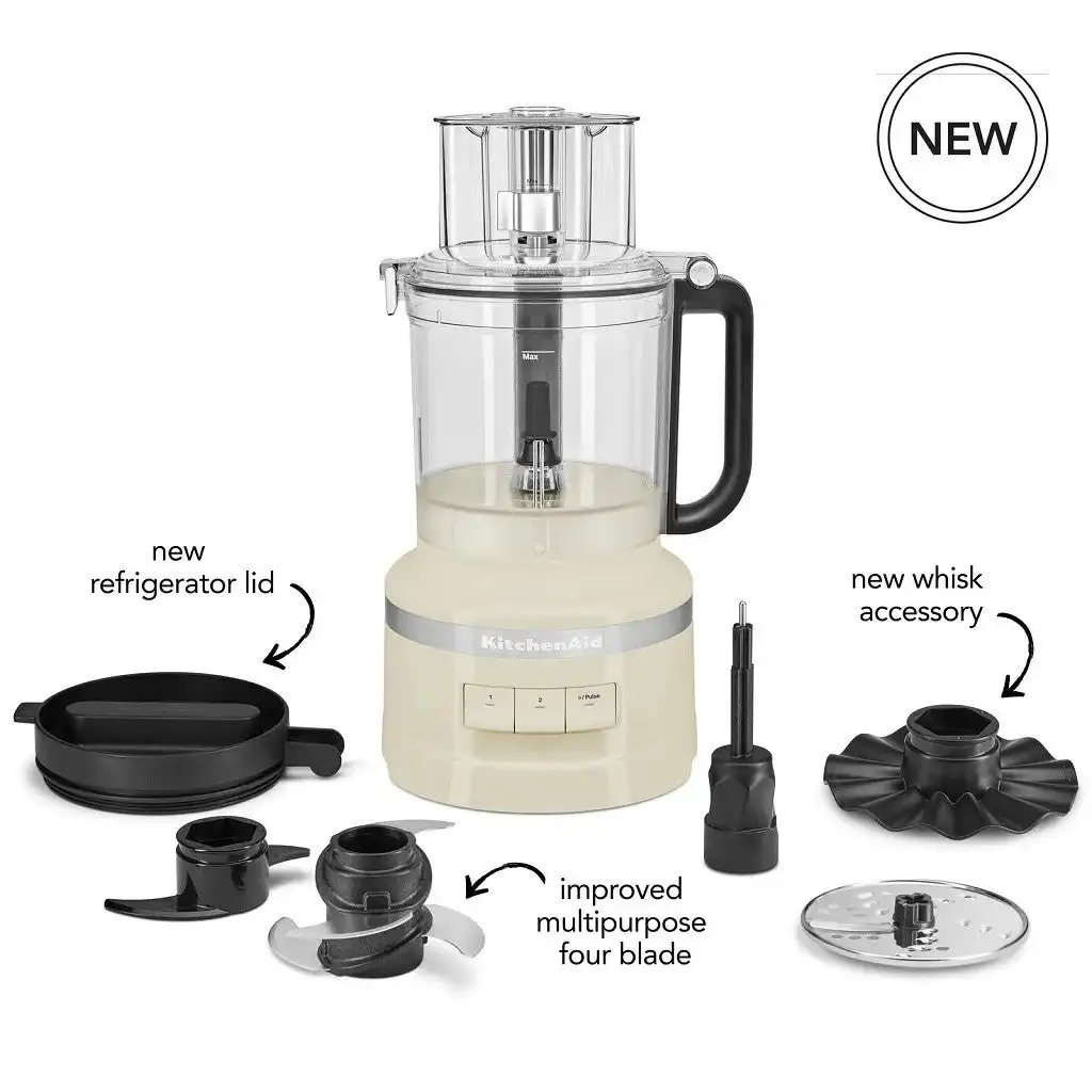 KitchenAid Food Processor Pro 9 Cup KFP0921 - Almond Cream