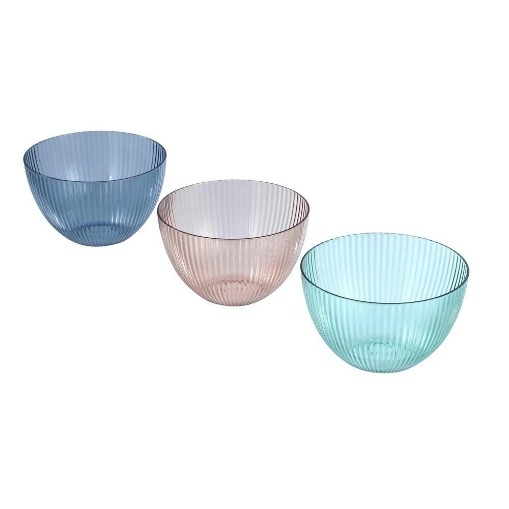 Palm Deco Serving Bowl 13.5cm - Blue, Green Or Sand