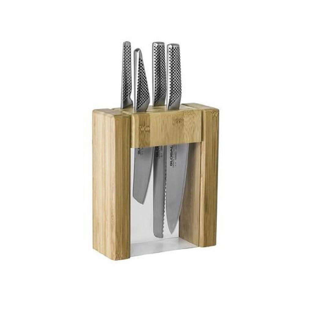 Global Ikasu V Knife Block 5pc