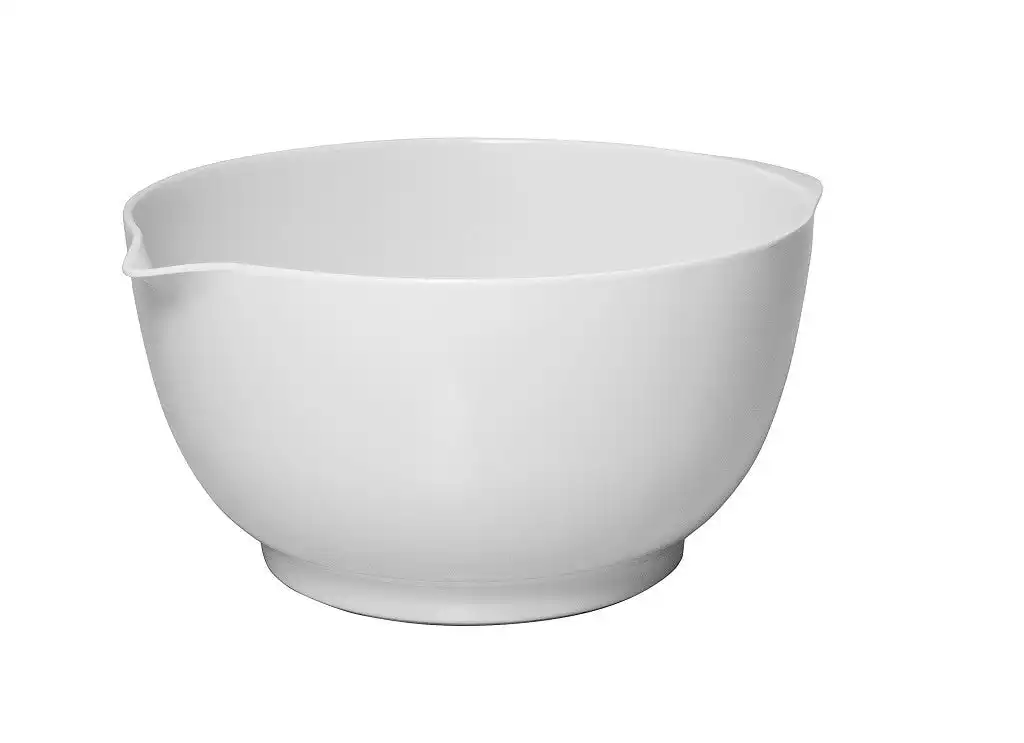 Avanti Melamine Mixing Bowl - White 3.5l