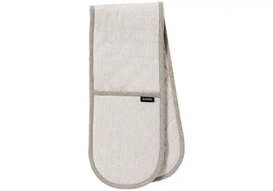 Ladelle Eco Recycled Natural Double Oven Mitt