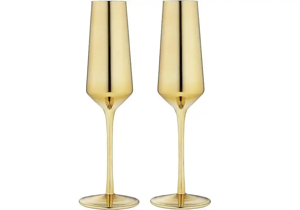 Tempa Aurora Gold 2pk - Champagne Glass