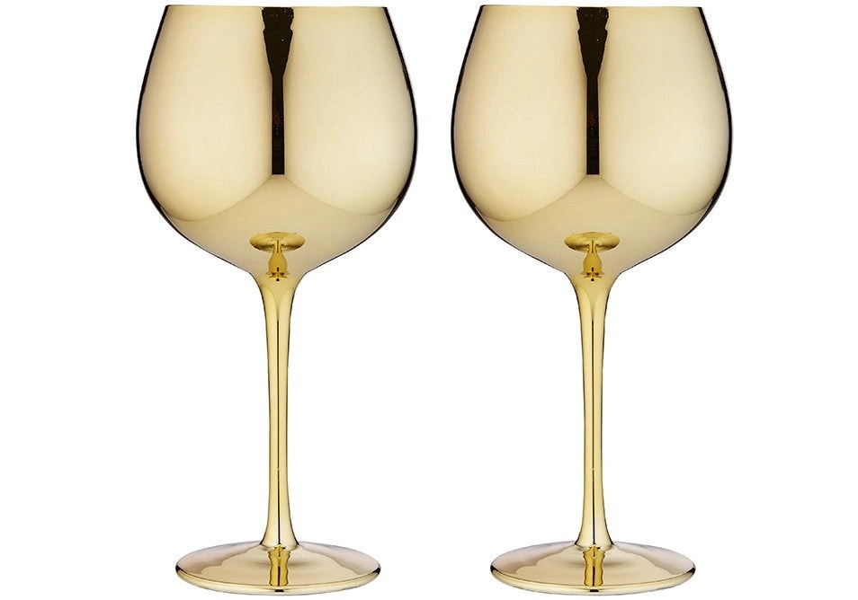 Tempa Aurora Gin Glass 2pk Gold