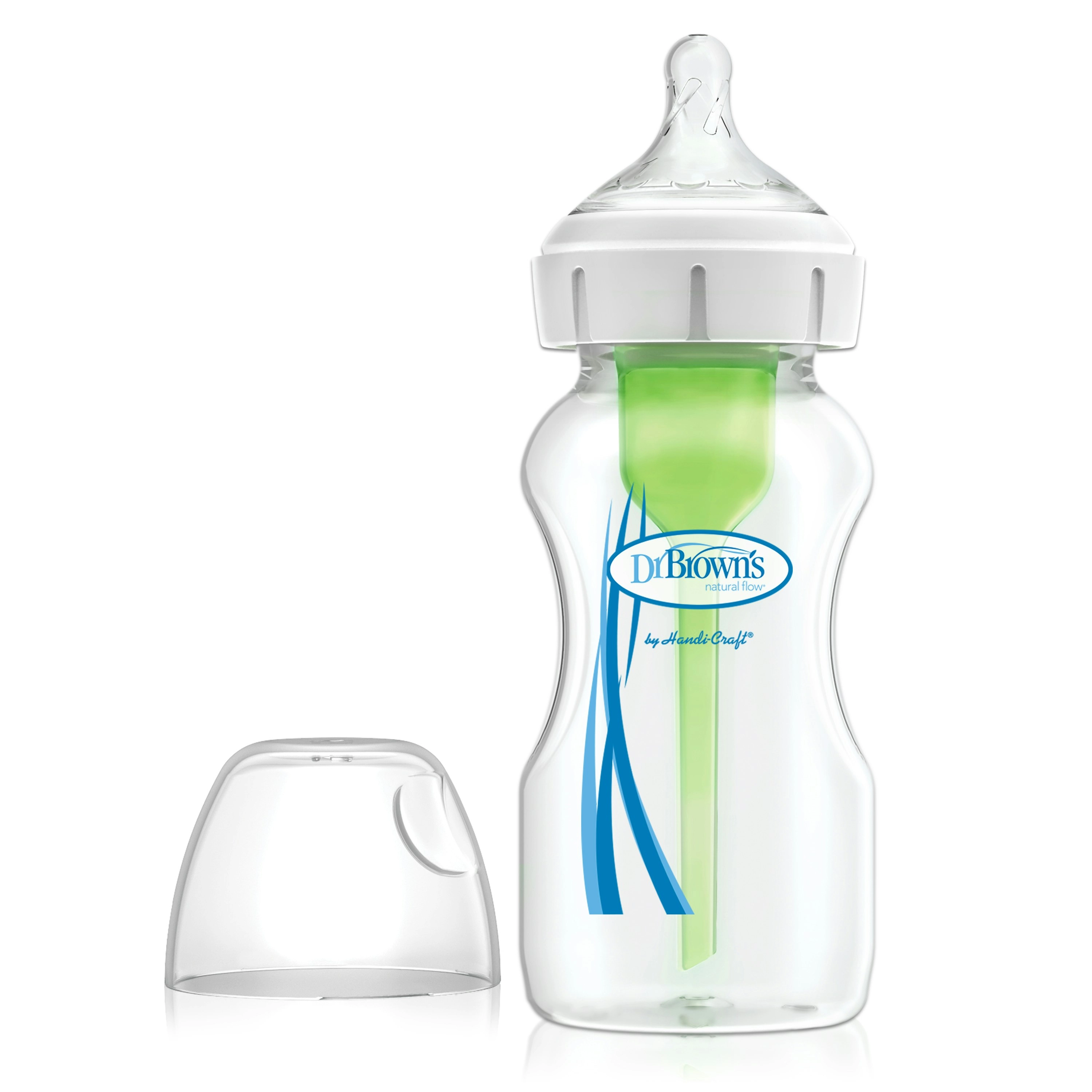 Dr Browns 270 ML Wide Neck Feeding Bottle Lv 1 Teat 1 Pack