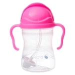 b.box Sippy Cup Pink Pomegranate