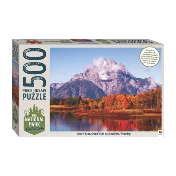 500-Piece Jigsaw Puzzle, Oxbow Bend, Grand Teton National Park, Wyoming