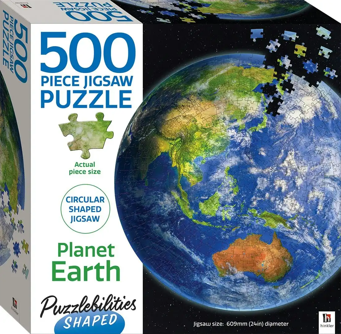 500-Piece Puzzlebilities Jigsaw Puzzle, Planet Earth