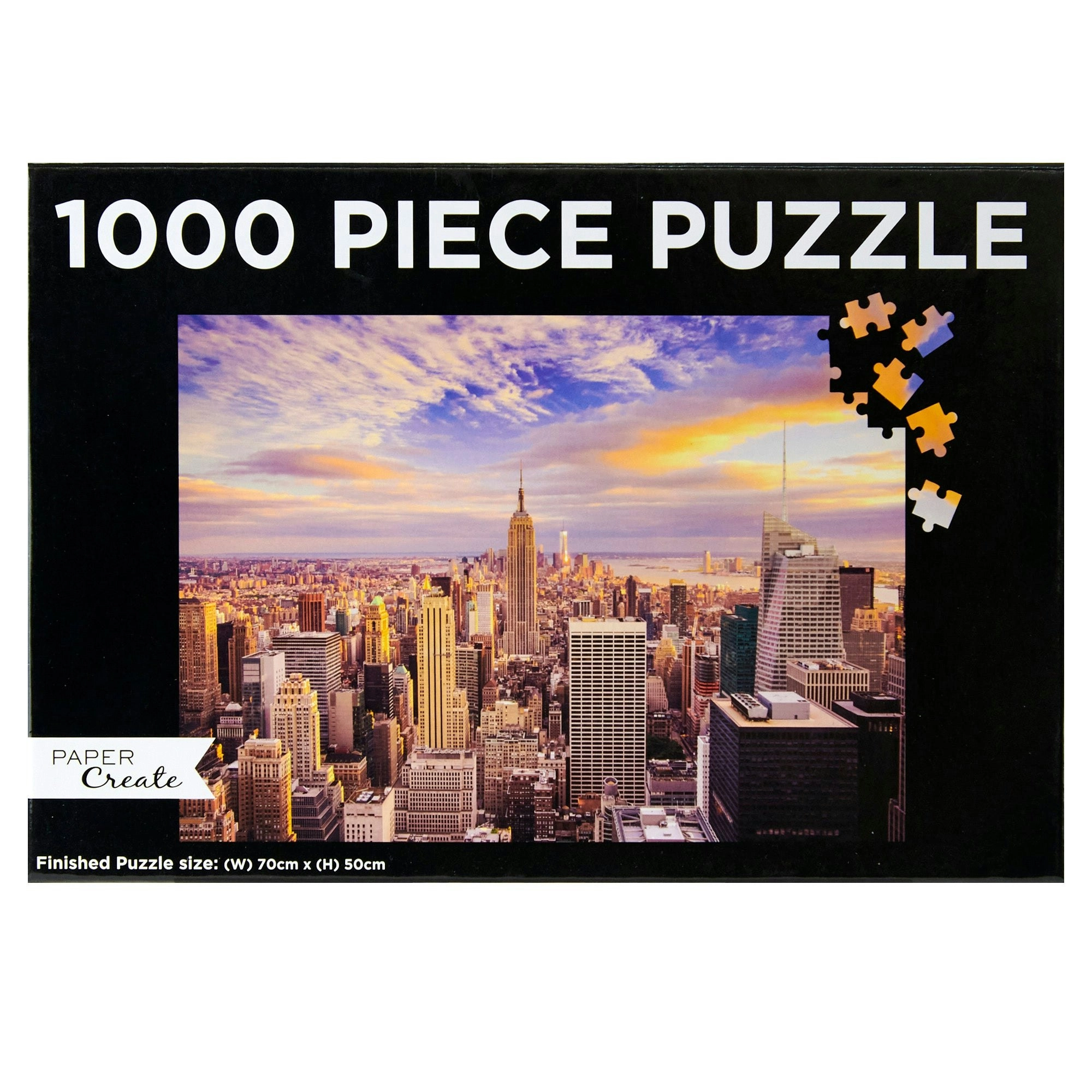 Paper Create 1000-Piece Jigsaw Puzzle, New York Skyline