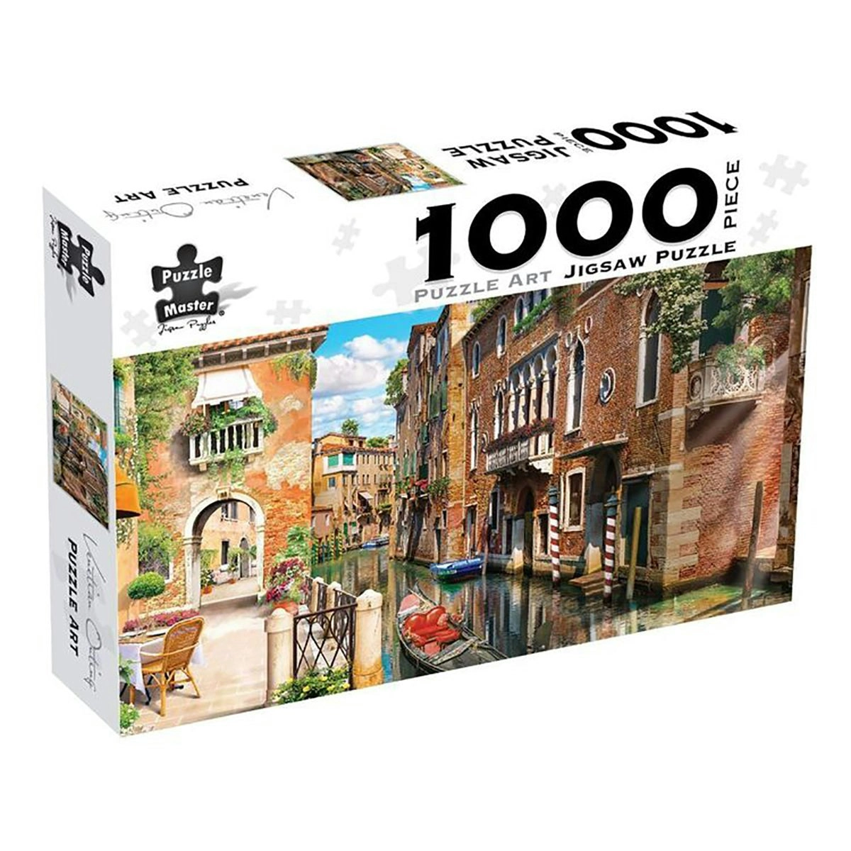 Puzzle Master 1000-Piece Jigsaw Puzzle, Venetian Outing