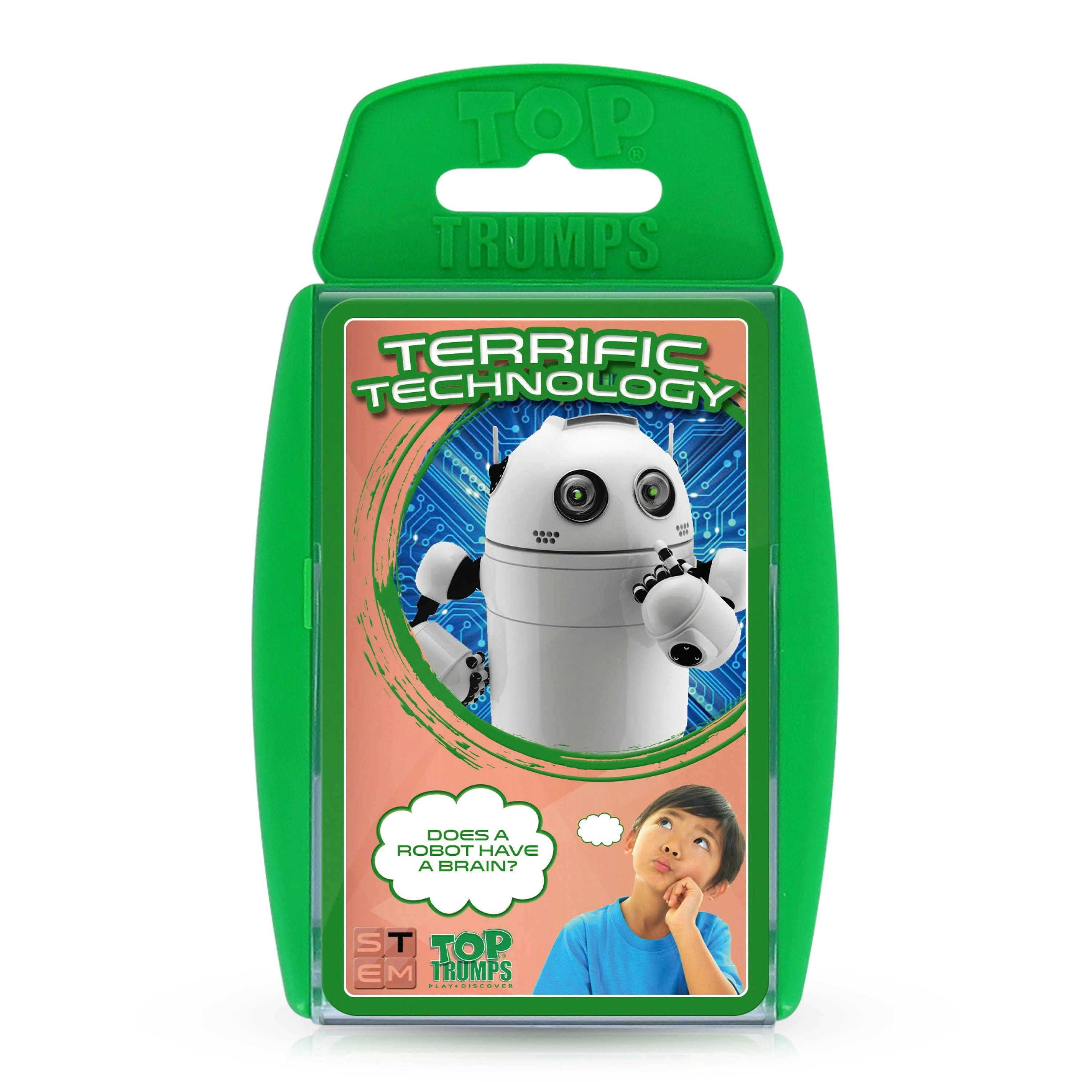 Top Trumps Cards, STEM: Terrific Technology