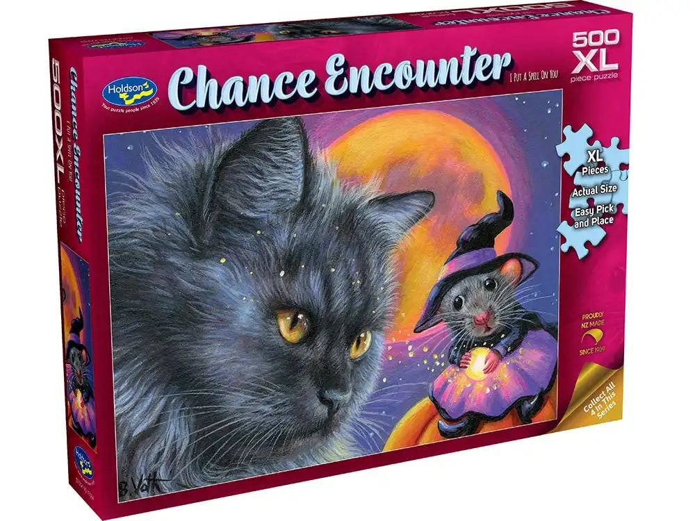 Holdson 500-Piece Jigsaw Puzzle, Chance Encounter Put A Spell On You- XL