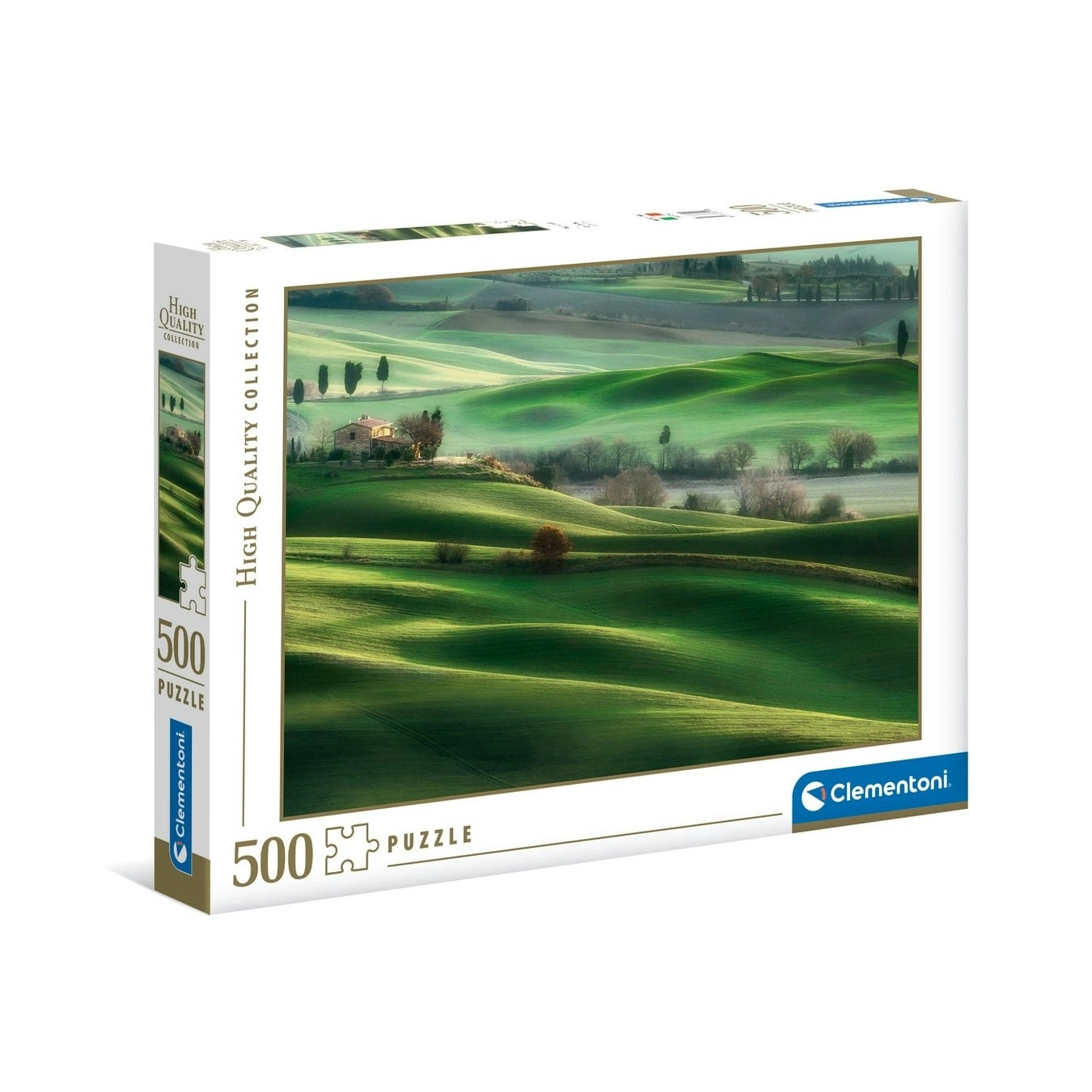 500-Piece Clementoni Jigsaw Puzzle, Tuscany Hills