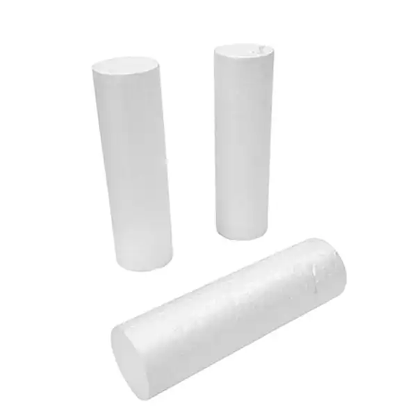 Makr Polyfoam Cylinders, 10cm- 10pk