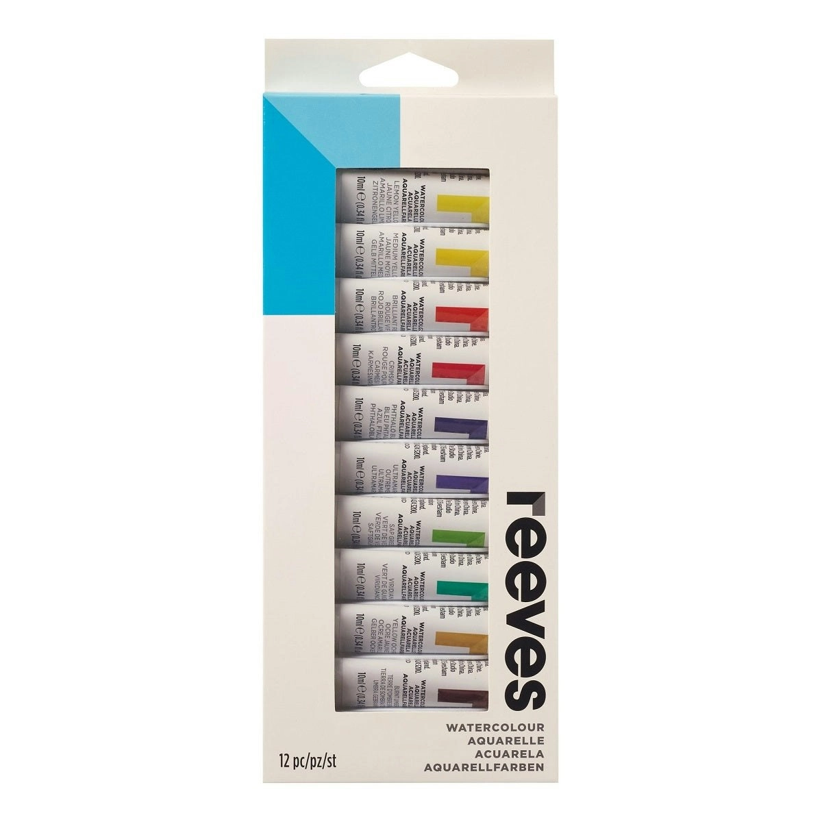 Reeves Artists Watercolour Paint Set- 12pk