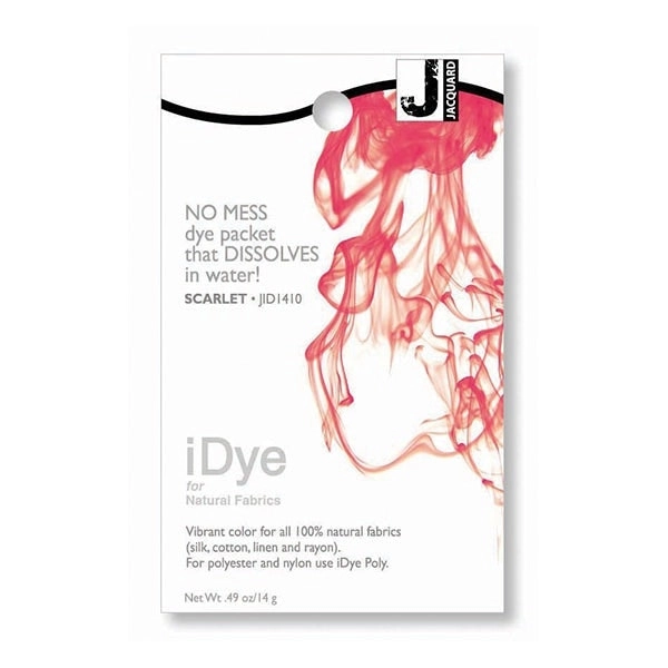 Jacquard iDye for Natural Fabric, Scarlet- 14g