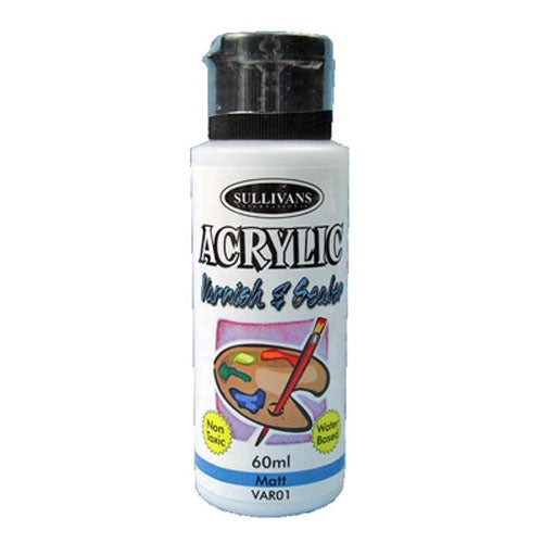 Sullivans Paint Varnish/Sealer Matte- 60ml