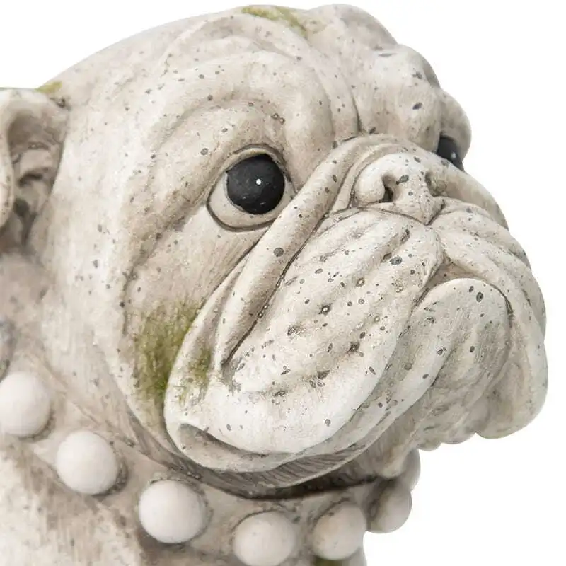 Willow & Silk 27cm Animal Figurine Bulldog Statue