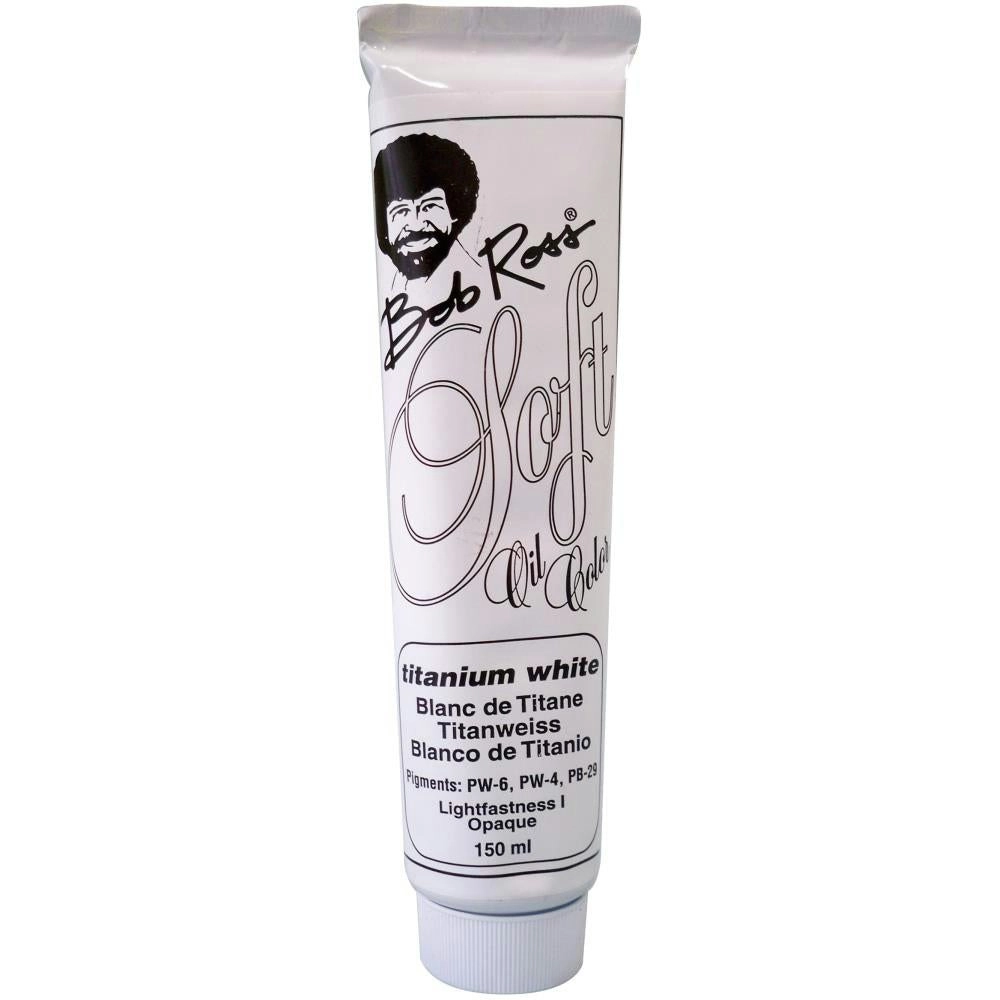 Bob Ross Soft Oil Colour Paint, Titanium White- 150ml