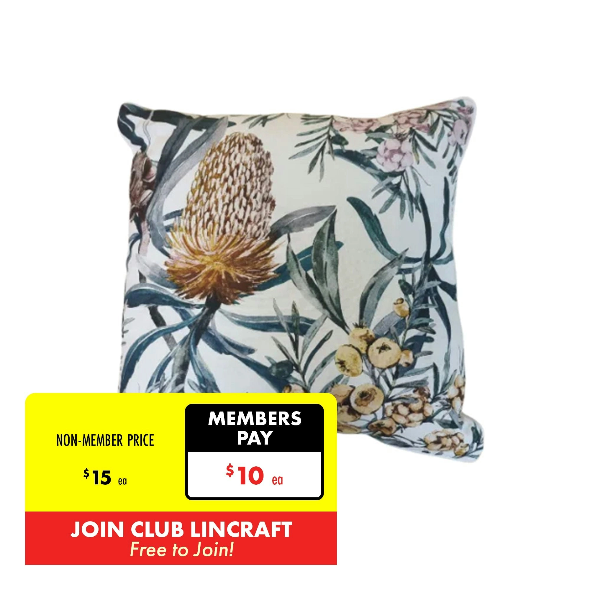 Sherwood Decorative Cushion, Floral