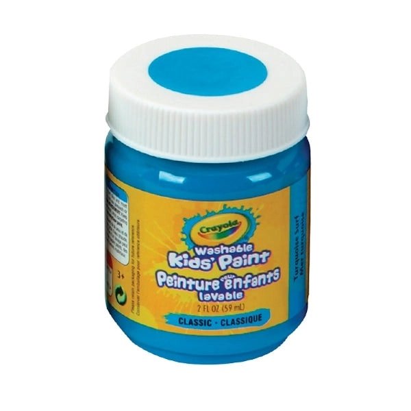 Crayola Washable Kids Paint, Turquoise Surf- 59ml