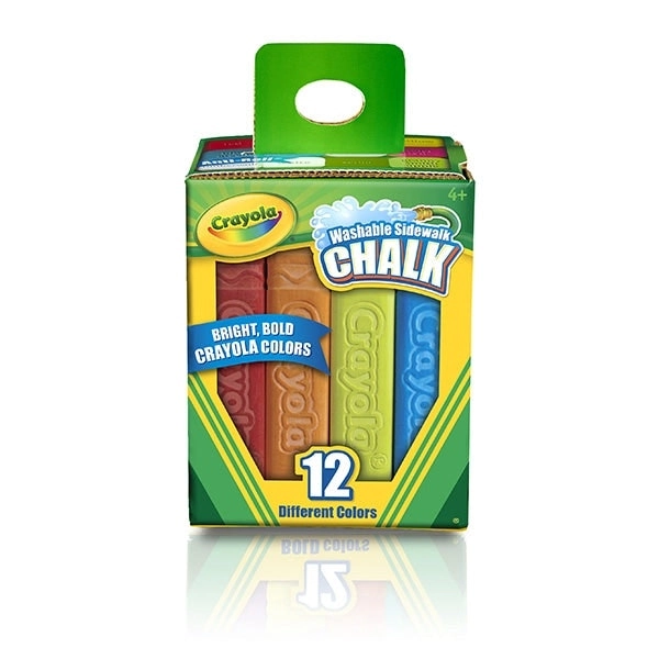 Crayola Washable Sidewalk Chalks, 12pk