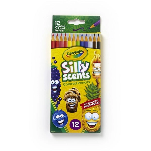 Crayola Silly Scents Coloured Pencils- 12pk