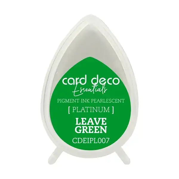 Card Deco Essentials Pigment Ink Pad, Pearlescent Leave Green