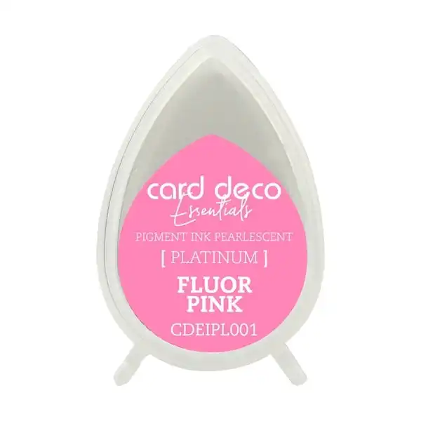 Card Deco Essentials Pigment Ink Pad, Pearlescent Fluro Pink