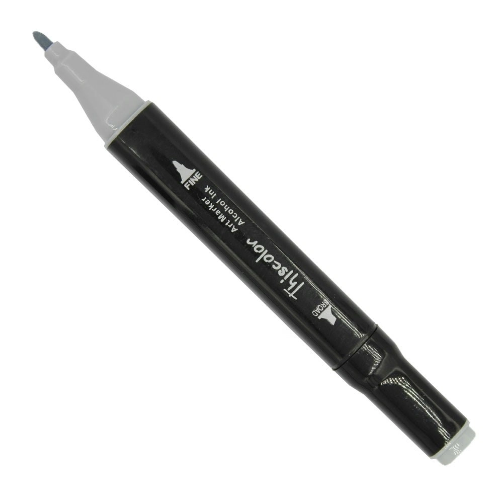 Thiscolor Double Tip Marker, Green Grey 1