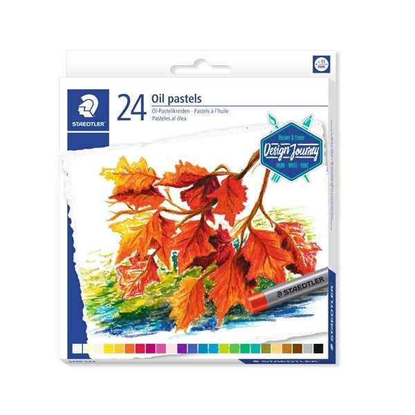 Staedtler Oil Pastel Box of 24- Assorted