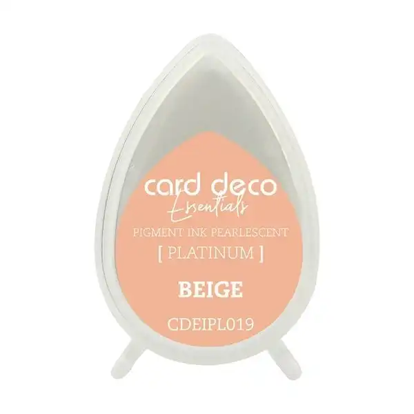 Card Deco Essentials Pigment Ink Pad, Pearlescent Beige