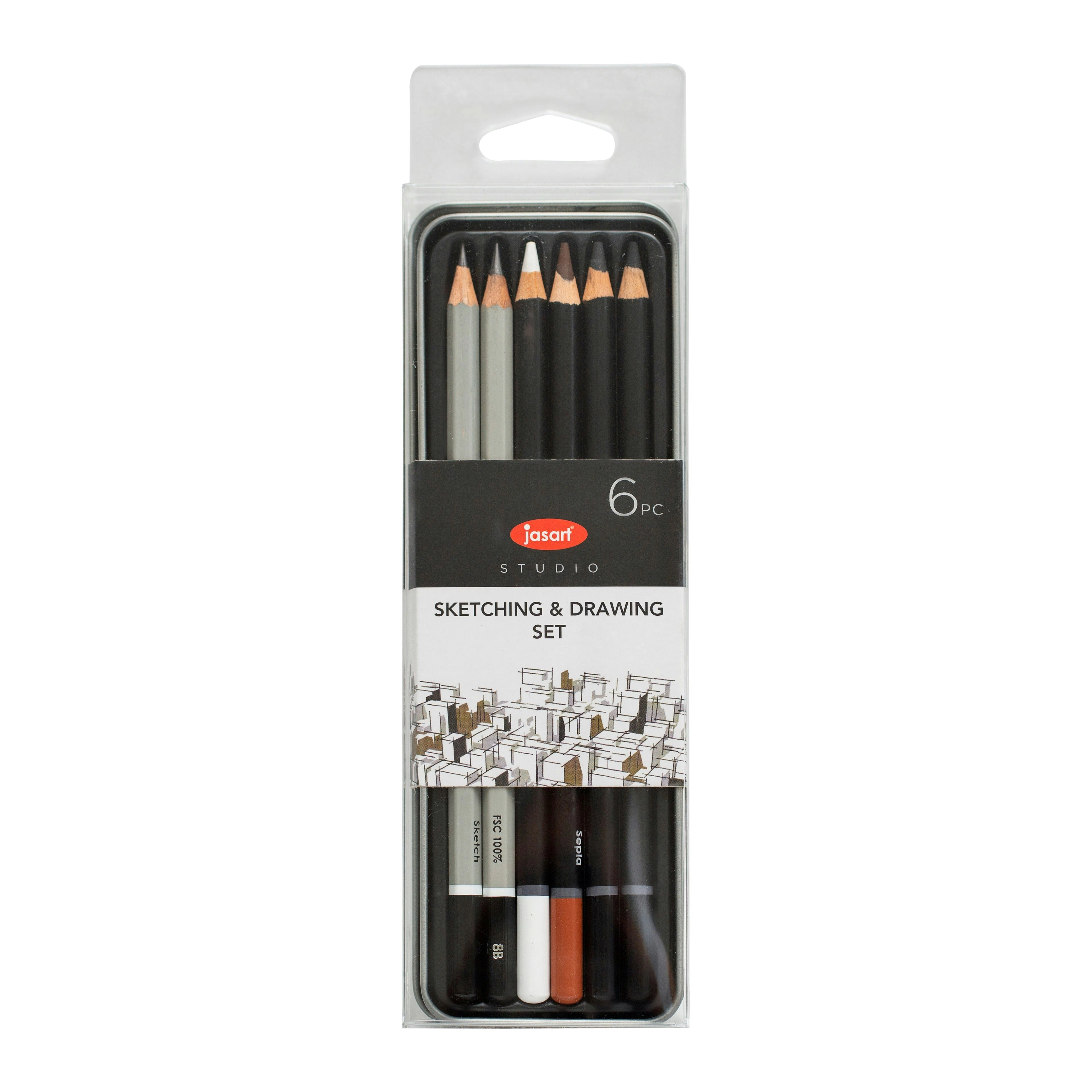 Jasart Studio Sketching & Drawing Set 6