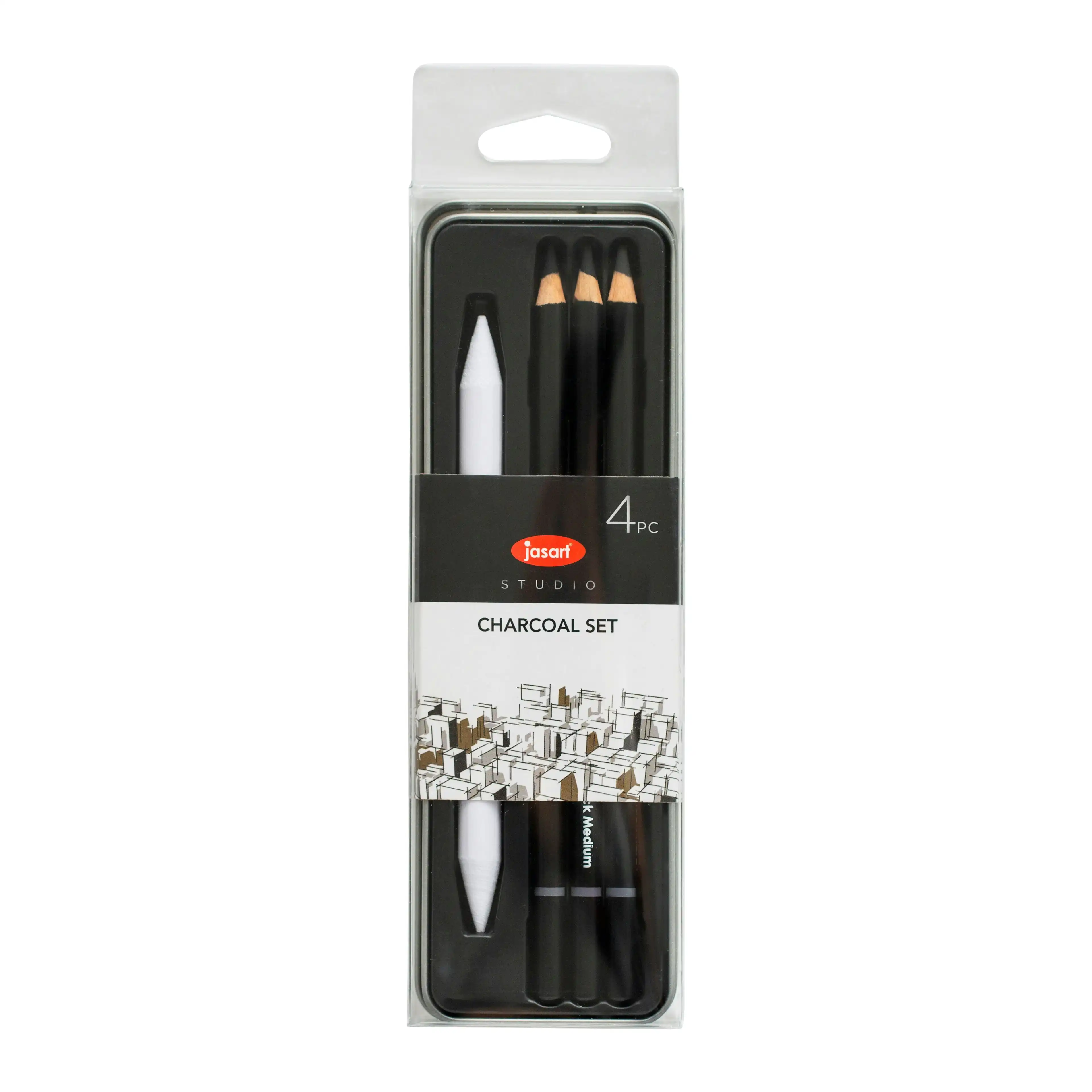 Jasart Studio Charcoal Set 4