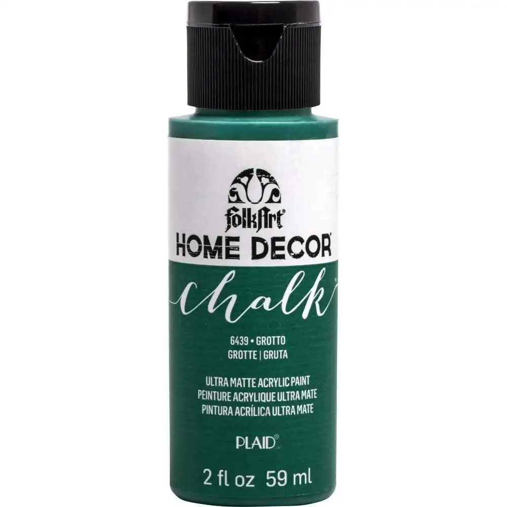 FolkArt Home Décor Chalk Paint, Grotto- 2oz