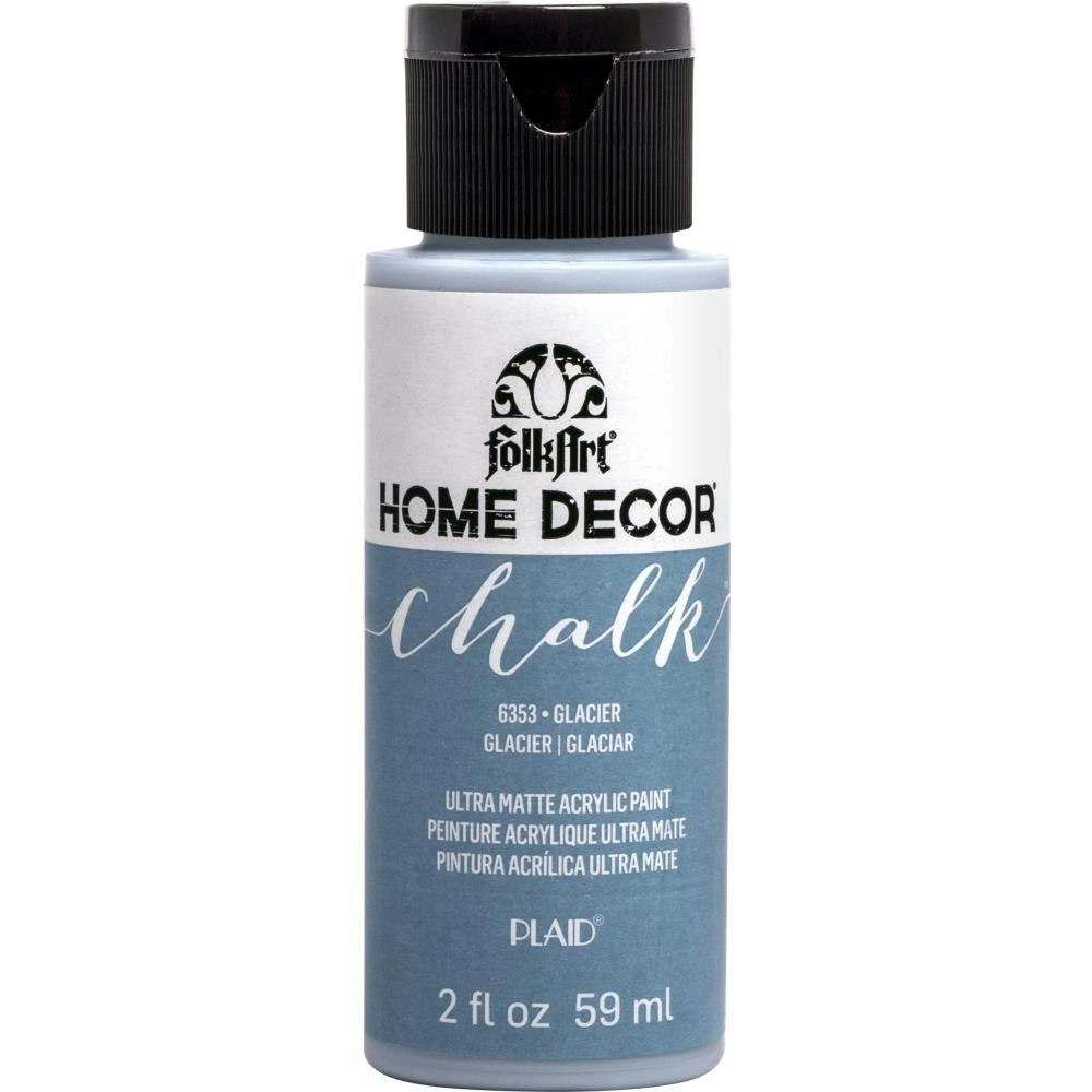 FolkArt Home Décor Chalk Paint, Glacier- 2oz