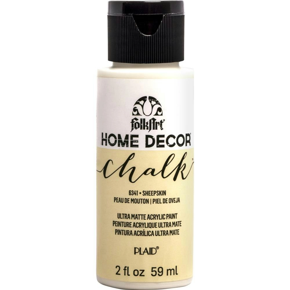 FolkArt Home Décor Chalk Paint, Sheepskin- 2oz