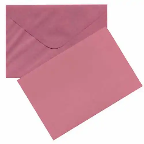 Sullivans Card and Envelope Set, Pink Classic- 6pk