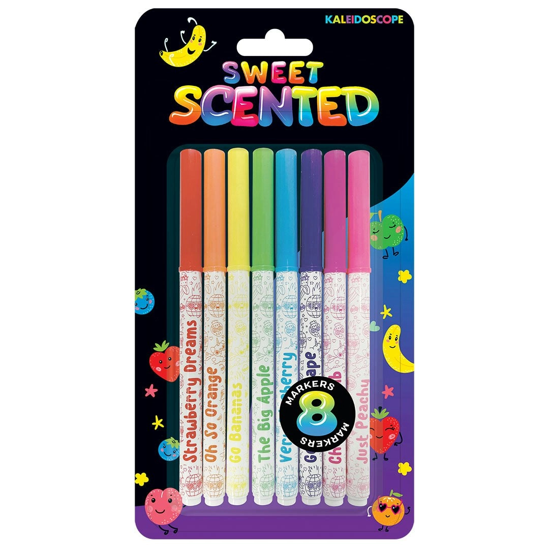 Kaleidoscope 8 Sweet Scented Markers